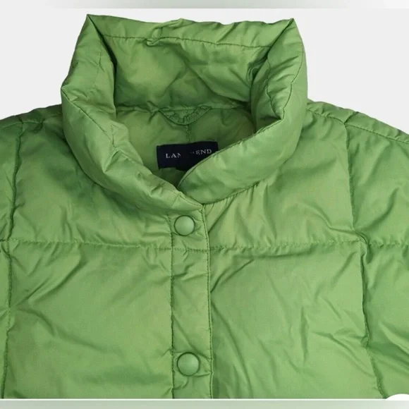 Lands End Goose Down Puffer Vest - Picture 7 of 9